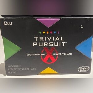 Trivial Pursuit X: Edgy Trivia Adult Board Game New Sealed by Hasbro